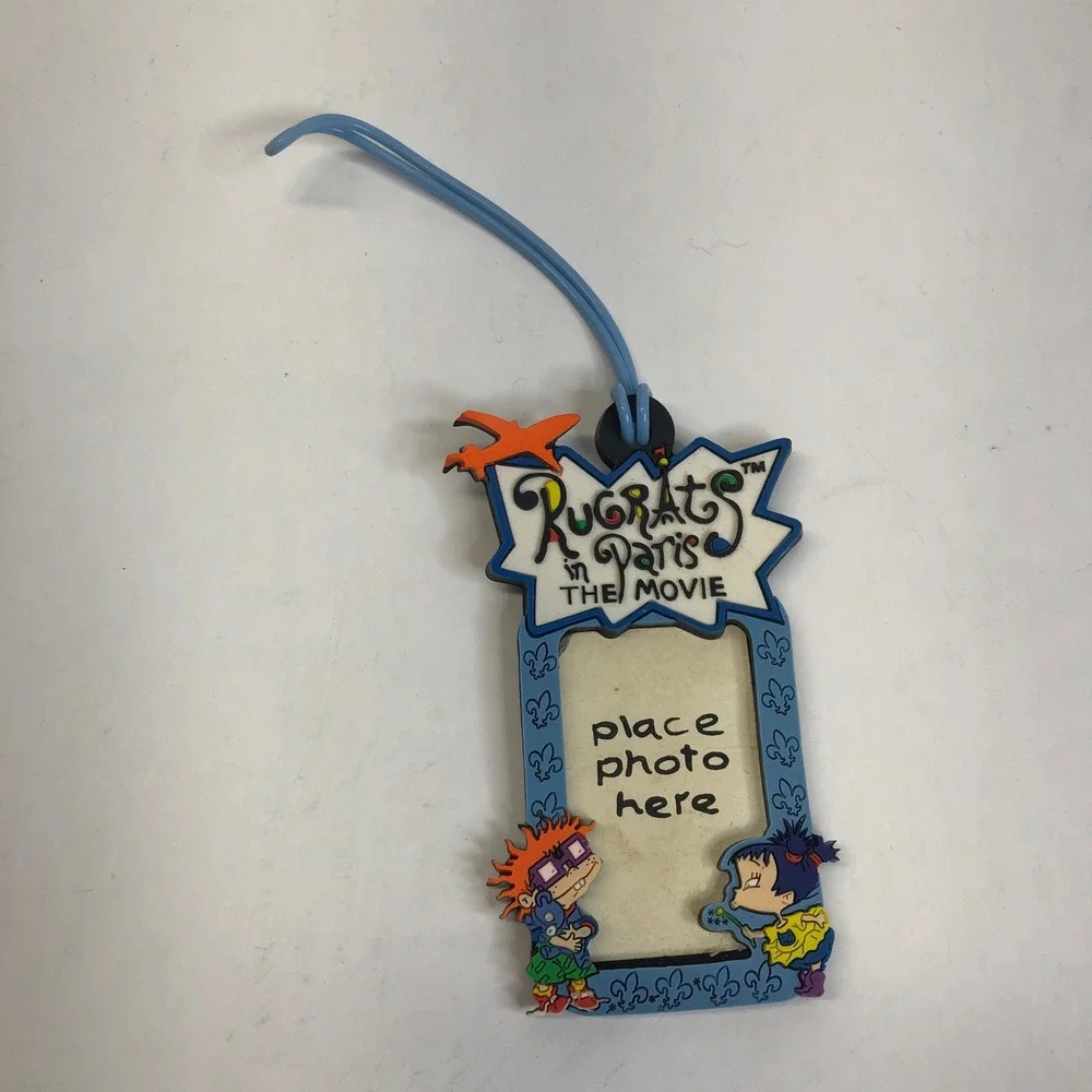 Rugrats‎ in Paris Photo Frame Luggage Tag Kids Travel Accessory 2000